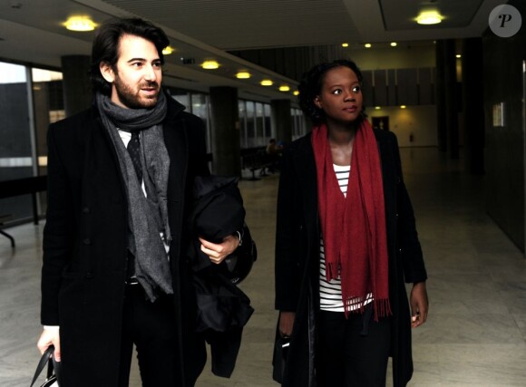 Rama Yade, 36 ans, arrive au tribunal de Nanterre, le 28 février 2013.
