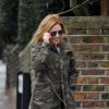 Geri Halliwell camouflée dans les rues de Londres le 1er mars 2013 à Londres
