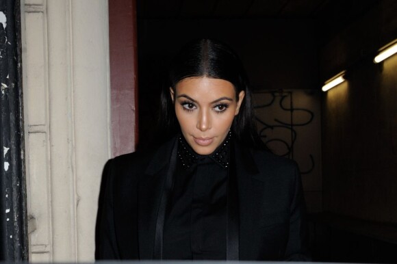 Kim Kardashian à la soirée Diesel à Paris le 3 mars 2013