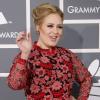 Adele aux Grammy Awards à Los Angeles, le 10 février 2013.