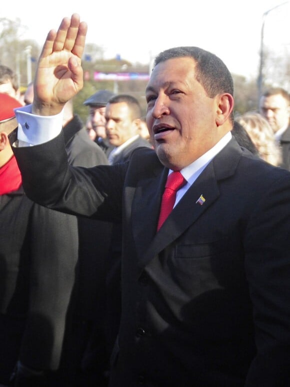 Hugo Chavez à Moscou le 15 octobre 2010