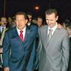 Bashar al-Assad et Hugo Chavez le 29 août 2006 à Damas