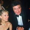 Gilbert Bécaud et sa femme lors des Victoires de la musique en 1986.