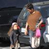 Halle Berry dépose sa fille Nahla à l'ecole à Los Angeles, le 6 mars 2013.