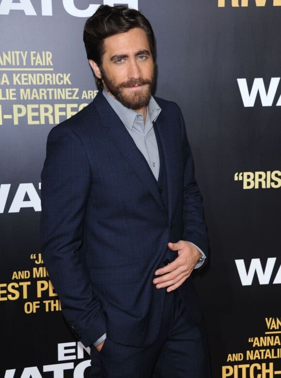 Jake Gyllenhaal lors de la présentation du film End of Watch le 17 septembre à Los Angeles