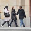 La princesse Letizia d'Espagne fait du shopping toute seule dans les rues de Madrid le 6 mars 2013.