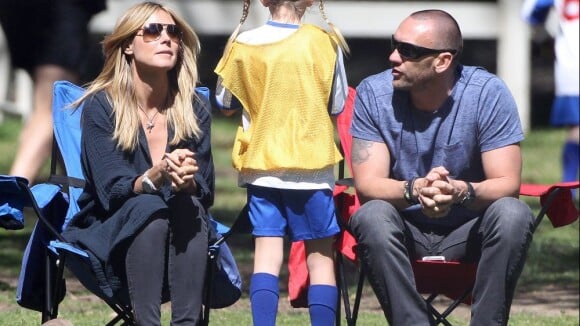 Heidi Klum : Supportrice glamour et amoureuse face à ses enfants footballeurs