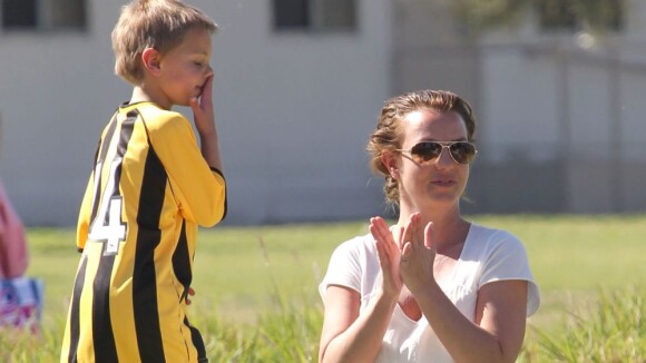 Britney Spears : Elle fait la pom-pom girl pour ses fils !