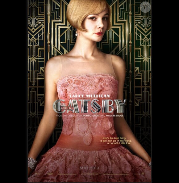 Affiche du film Gatsby le Magnifique de Baz Luhrmann avec Carey Mulligan