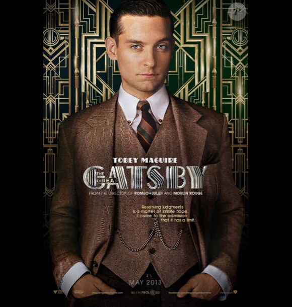 Affiche du film Gatsby le Magnifique de Baz Luhrmann avec Tobey Maguire