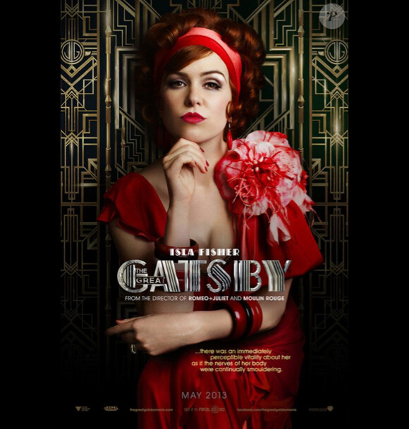 Affiche du film Gatsby le Magnifique de Baz Luhrmann avec Isla Fisher