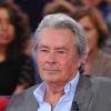Alain Delon lors de l'enregistrement du film Vivement dimanche le 5 septembre 2012