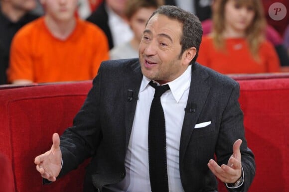 Patrick Timsit lors de l'enregistrement de Vivement Dimanche le 13 mars 2013, émission diffusée le 17 mars 2013 sur France 2