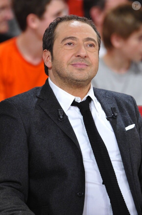 Patrick Timsit lors de l'enregistrement de Vivement Dimanche le 13 mars 2013, émission diffusée le 17 mars 2013 sur France 2