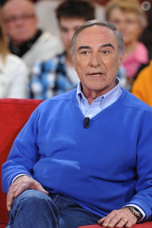 Allain Bougrain-Dubourg lors de l'enregistrement de Vivement Dimanche le 13 mars 2013, émission diffusée le 17 mars 2013 sur France 2