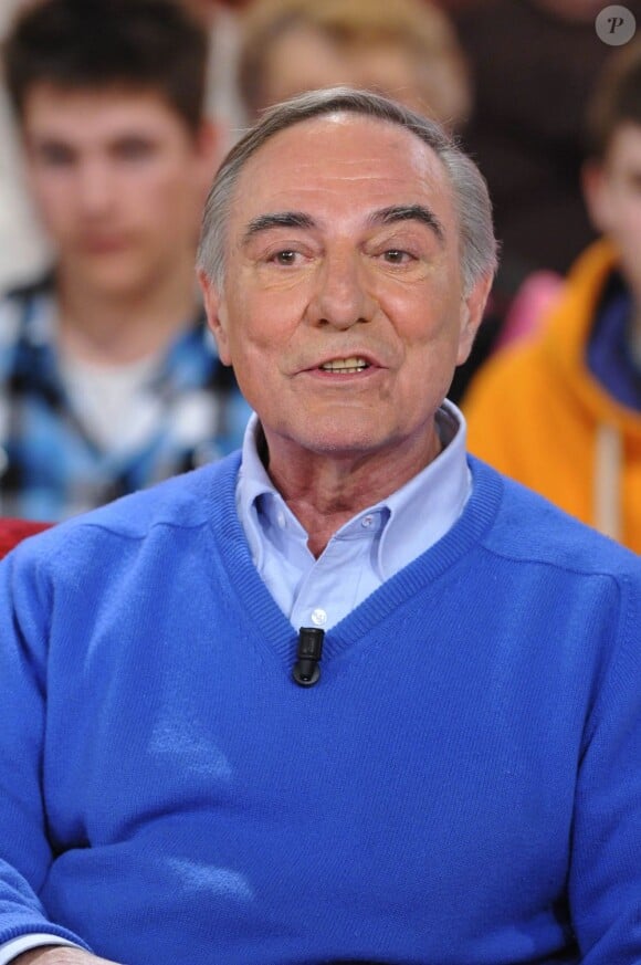 Allain Bougrain-Dubourg lors de l'enregistrement de Vivement Dimanche le 13 mars 2013, émission diffusée le 17 mars 2013 sur France 2