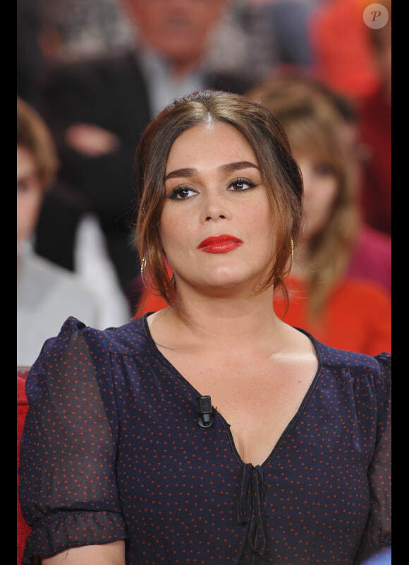 Lola Dewaere lors de l'enregistrement de Vivement Dimanche le 13 mars 2013, émission diffusée le 17 mars 2013 sur France 2