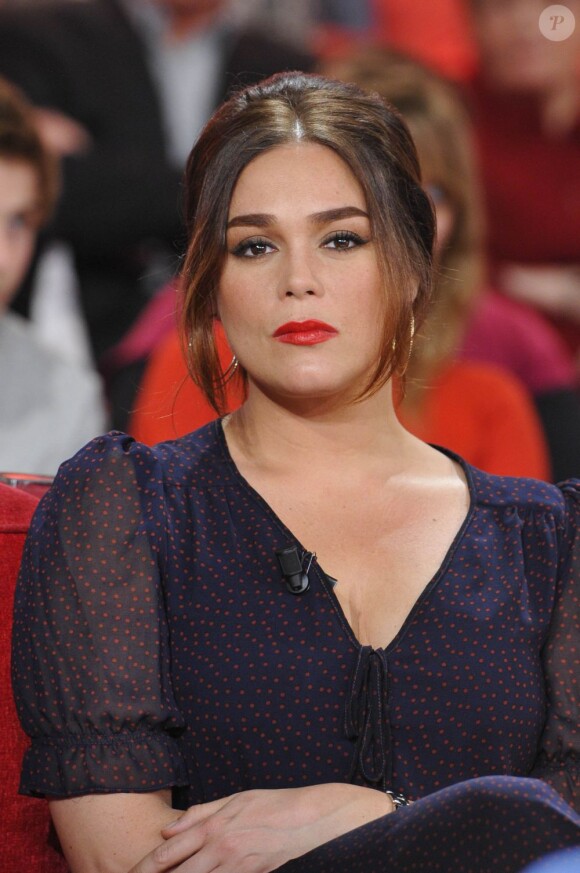 Lola Dewaere lors de l'enregistrement de Vivement Dimanche le 13 mars 2013, émission diffusée le 17 mars 2013 sur France 2