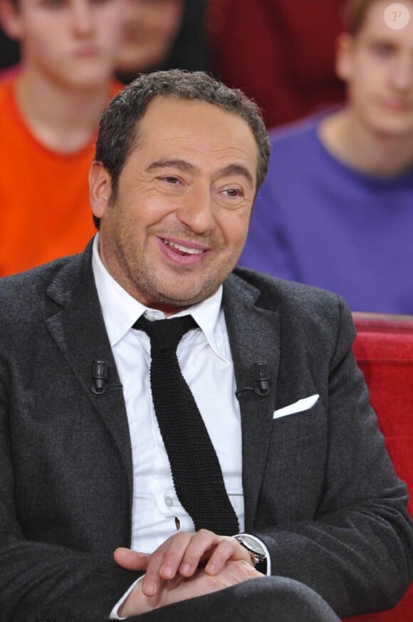 Patrick Timsit lors de l'enregistrement de Vivement Dimanche le 13 mars 2013, émission diffusée le 17 mars 2013 sur France 2