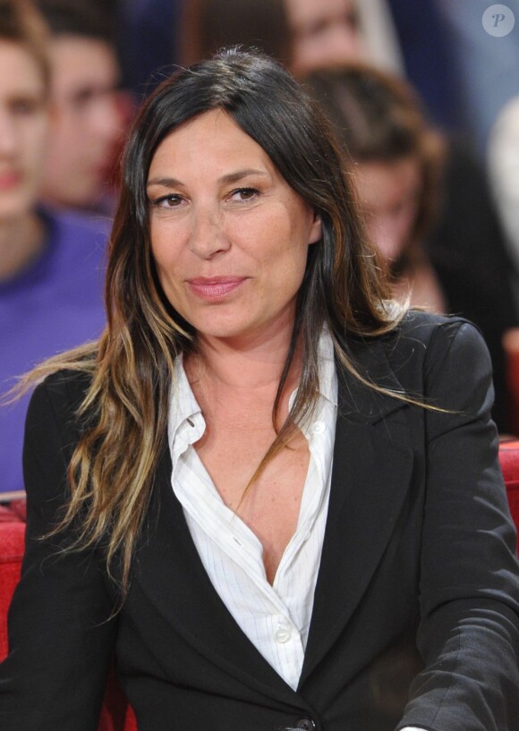 Zazie lors de l'enregistrement de Vivement Dimanche le 13 mars 2013, émission diffusée le 17 mars 2013 sur France 2