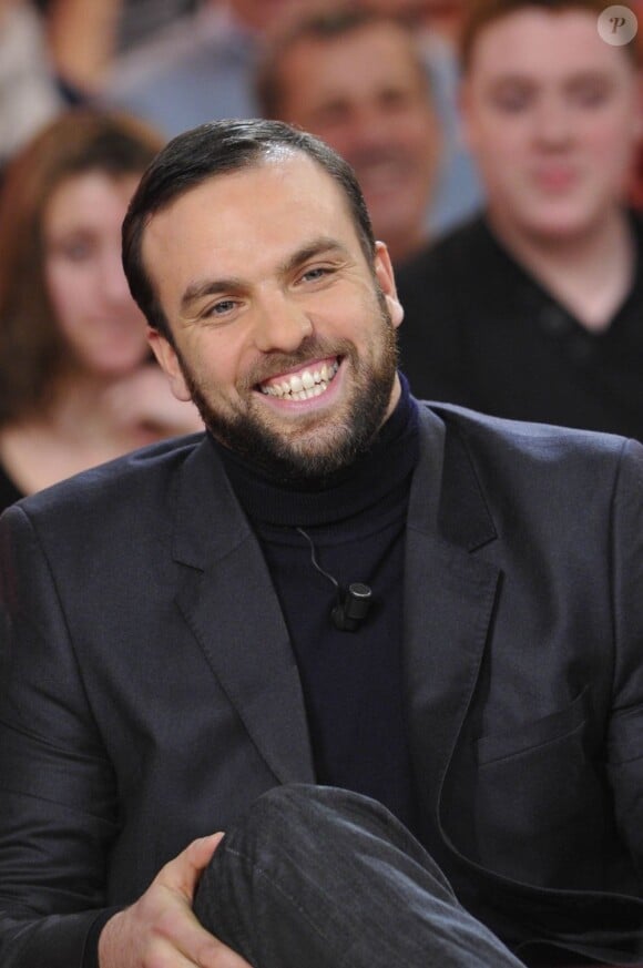 Le Comte de Bouderbala lors de l'enregistrement de Vivement Dimanche le 13 mars 2013, émission diffusée le 17 mars 2013 sur France 2