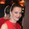 Céline Sallette (lauréate du prix Romy Schneider 2013) lors de la remise des prix à l'hôtel Hyatt, Paris, le 11 mars 2013.