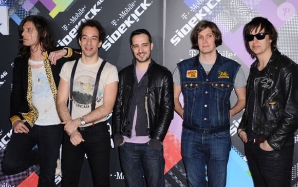 The Strokes à Los Angeles, le 20 avril 2011.