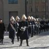 La Garde Nationale lors des funérailles de la princesse Lilian de Suède, le 16 mars 2013 à Stockholm