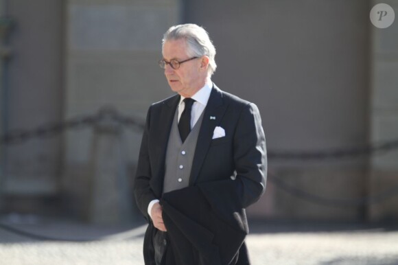 Tord Magnusson lors des funérailles de la princesse Lilian de Suède, le 16 mars 2013 à Stockholm