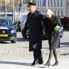Funérailles de la princesse Lilian de Suède, le 16 mars 2013 à Stockholm au cimetière du parc Haga
