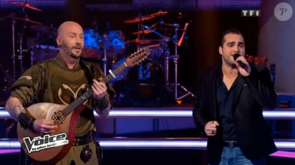 Luc Arbogast et Thomas Vaccari dans The Voice 2 le samedi 16 mars 2013 sur TF1