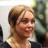 Lindsay Lohan est au tribunal de Los Angeles, le 30 janvier 2013. L'audience est prévue pour le lundi 18 mars 2013.
