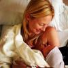Le mannequin Maggie Rizer présente son fils Quinnlann Clancy.