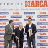 Cristiano Ronaldo a reçu le prix Di Stefano, remis par Alfredo Di Stefano, qui récompense le meilleur joueur de la saison passée du championnat espagnol lors des Trofeos Marca qui se déroulaient au palais de Cibeles à Madrid le 18 mars 2013