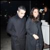 Mathieu Schreyer et Rosario Dawson arrivent à une soirée à Los Angeles, le 9 février 2010.