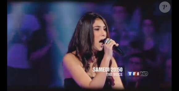 Sarah dans The Voice 2, les battles, samedi 23 mars 2013 sur TF1