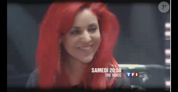 Céline Caddéo dans The Voice 2, les battles, samedi 23 mars 2013 sur TF1