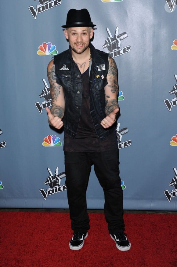 Joel Madden à la première de la 4e saison de The voice TCL Chinese Theatre à Los Angeles, le 20 mars 2013.