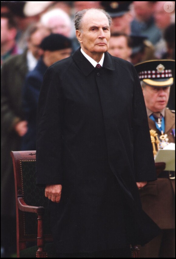 L'ancien président de la France, François Mitterrand.