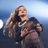 La très sexy Rihanna en concert à Détroit, le 21 mars 2013.