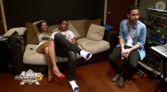 Nabilla et Thomas dans Les Anges de la télé-réalité 5 sur NRJ 12 le vendredi 22 mars 2013