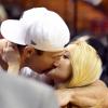 Hayden Panettiere et son petit ami Wladimir Klitschko assistent à un match de basket à Miami, le 24 mars 2013.