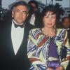Anne Sinclair et Dominique Strauss-Kahn à Cannes, mai 1991.