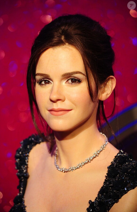 Emma Watson plus vieille en cire chez Madame Tussauds de Londres, le 26 mars 2013.