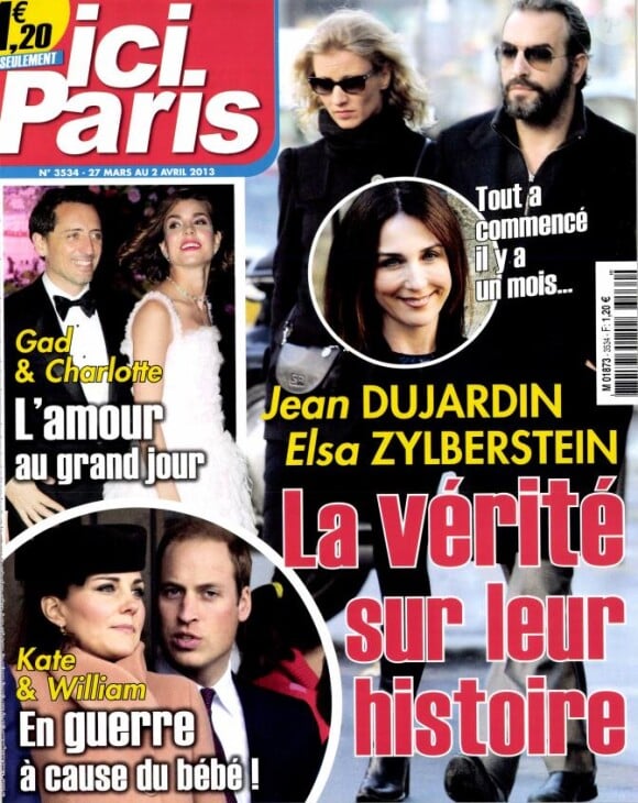 Magazine Ici Paris du 27 mars 2013.