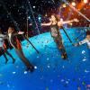 Sofia Essaïdi, Amelle Chahbi, Claudia Tagbo et Ary Abittan dans le prime de Vendredi tout est permis, diffusé le 19 avril 2013 sur TF1