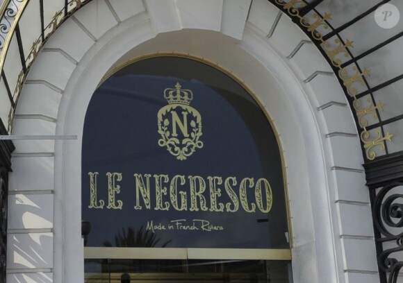 Le Negresco sur la promenade des Anglais à Nice, le 6 octobre 2012.