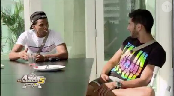 Mike et Samir dans les Anges de la télé-réalité 5, jeudi 28 mars 2013 sur NRJ12