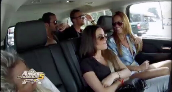 Aurélie, Capucine, Vanessa, Thomas et Vanessa dans les Anges de la télé-réalité 5, jeudi 28 mars 2013 sur NRJ12
