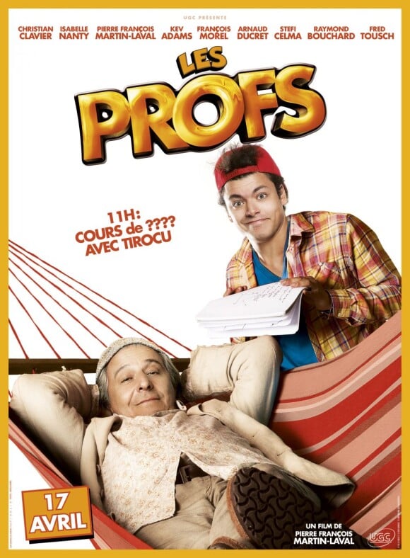 Nouvelle affiche du film Les Profs